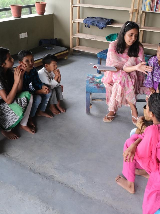 Students in classroom